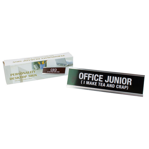 Gift Novelty Desktop Nameplates 