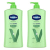 Vaseline Intensive Care Aloe Soothe Body Lotion 750mL Pack of 2