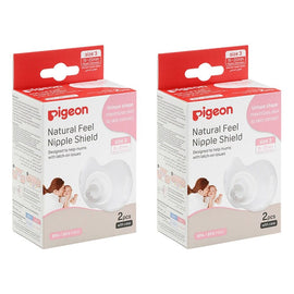 Pigeon Nipple Shield Natural Fit Size LL 2 Pack Bundle of 2