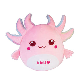 SmooshoOs Pal Axolotl Plush Toy Soft Cuddle Buddy for Kids