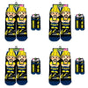 Feet Speak Tradie Novelty Socks I'm On Smoko Soles One Size Fits All Pack of 4