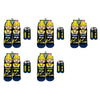 Feet Speak Tradie Novelty Socks I'm On Smoko Soles One Size Fits All Pack of 5