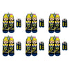 Feet Speak Tradie Novelty Socks I'm On Smoko Soles One Size Fits All Pack of 6