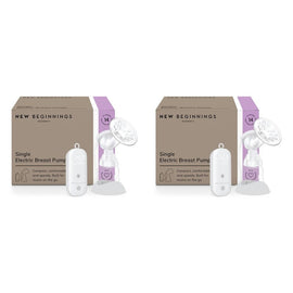 New Beginnings Single Electric Breast Pump Pack of 2