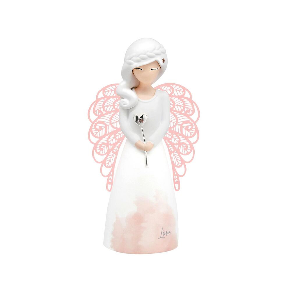 Angel Figurine Love Pink 125mm
