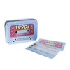 Ridley's 1990s Music Trivia Game in Cassette Tape Tin 40 Trivia Cards Pack of 4