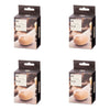 Maverick Massaging Wet and Dry Hair Brush with Wooden Handle Pack of 4