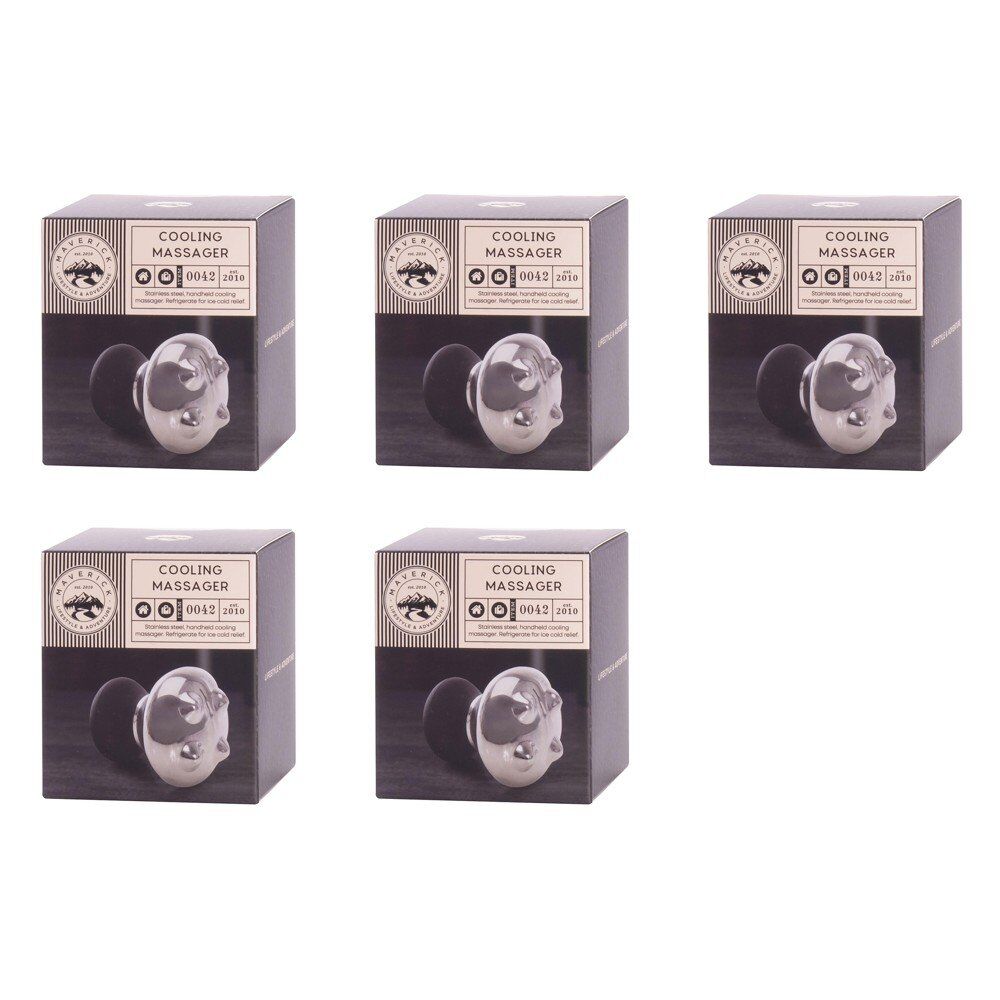 Maverick Stainless Steel Cooling Massager Pack of 5