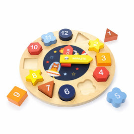 Lenan Space Clock and Puzzle 21.5 x 21.5 x 2cm