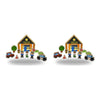 Wooden Police Station Playset with Figures and Vehicles Pack of 2