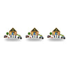 Wooden Police Station Playset with Figures and Vehicles Pack of 3