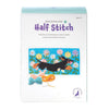 Dog Collective Half Stitch Kit Dachshund Finished Size 35 x 18.5cm Bundle of 4