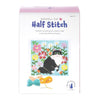 Cat Collective Half Stitch Kit Ragdoll Cat Finished Size 24.5 x 24.5cm Bundle of 2