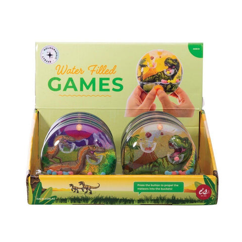 IS Gift Water Filled Games Dinosaur Assorted Counter Display of 12