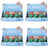 Kikkerland Kidoki Dizzy Monster Wooden Spinning Top Counter Display of 12 Bundle of 4