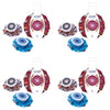 Cat Collective Ice Pack Cat Print Assorted Designs - Random Design and Colour Supplied Bundle of 4