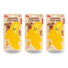 Banana Lick Mat for Dogs Silicone with Suction Cups Pack of 3