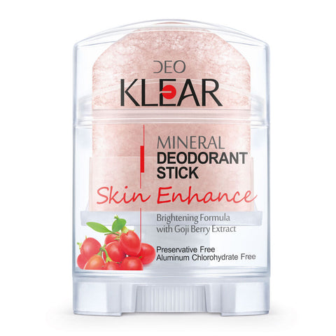 Deoklear Mineral Deodorant Skin Enhance Goji Berry 70g Aluminium Free