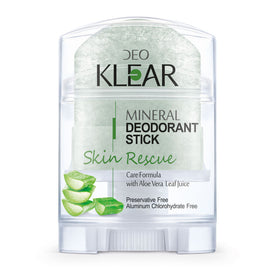 Deoklear Mineral Deodorant Skin Rescue Aloe Vera 70g for Sensitive Skin