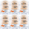 Deoklear Mineral Deodorant Skin Bright Papaya 70g Bundle 6 Pack Brightening