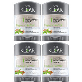 Deoklear Mineral Deodorant Repair Licorice Extract 70g Aluminium Free 4 Pack
