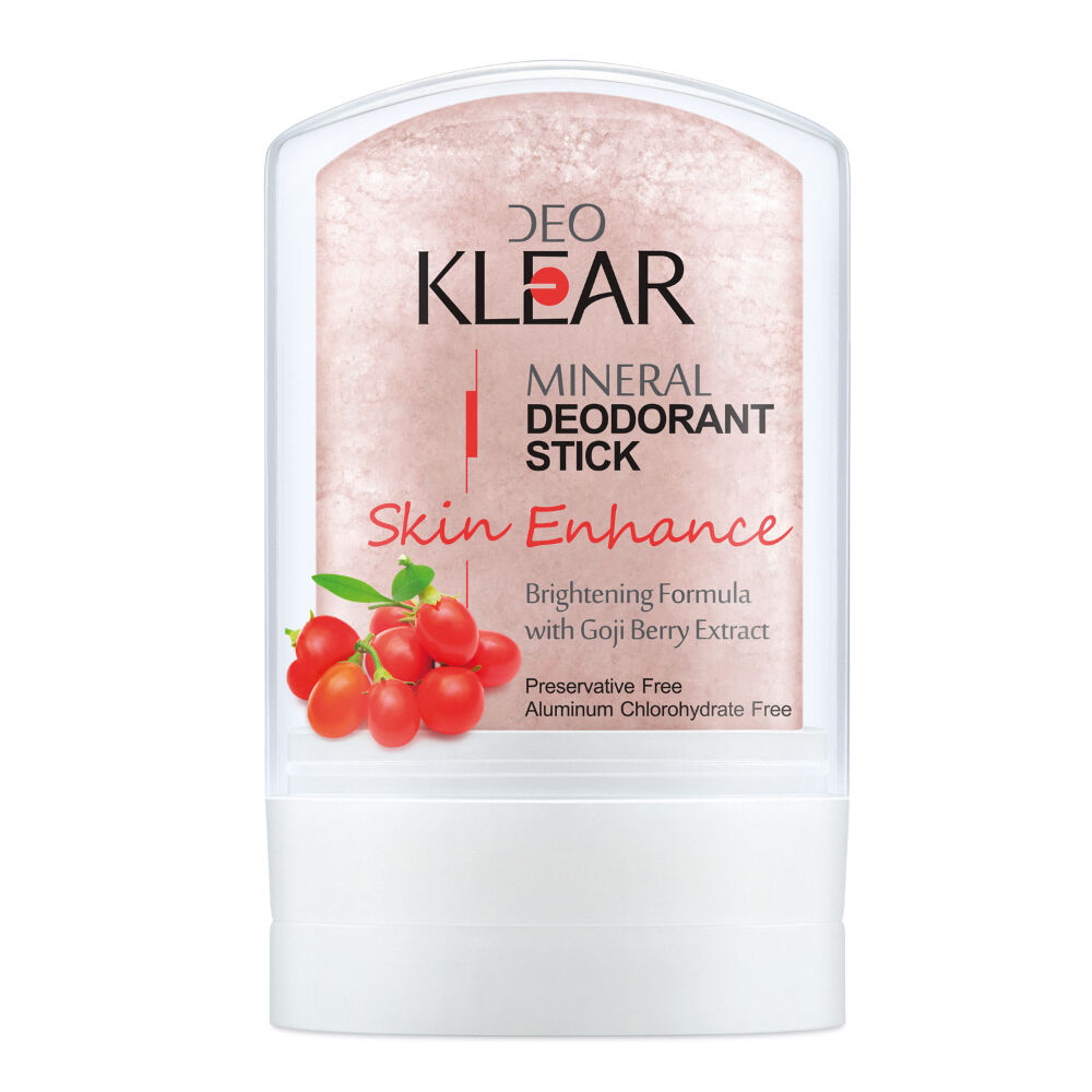 Deoklear Mineral Deodorant Skin Enhance Goji Berry 60g Brightening