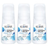 Deoklear Mineral Deodorant Classic Pure Roll On 100ml Pack of 3