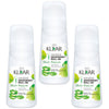 Deoklear Mineral Deodorant Skin Rescue Aloe Vera Roll On 100ml Pack of 3