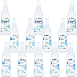 Deoklear Mineral Deo Classic Pure Spray 100ml Alcohol Aluminium Free 12 Pack