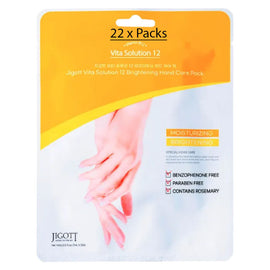 Jigott Vita Solution 12 Brightening Hand Care Pack Moisturizing Treatment x 22