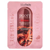 Jigott Red Ginseng Extract Sheet Mask 27ml Korean Cotton Anti Aging Face Mask x 11