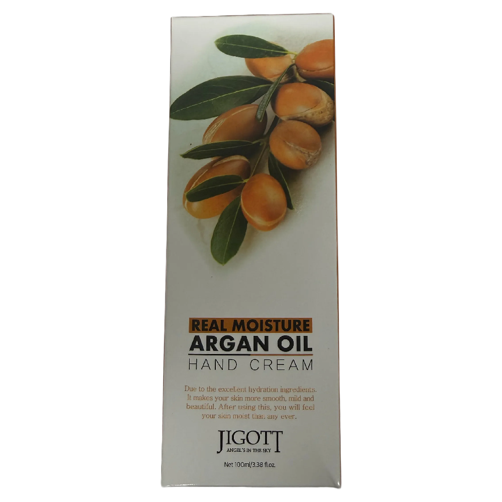 Jigott Real Moisture Hand Cream Argan Oil 100ml Nourishing Hydration