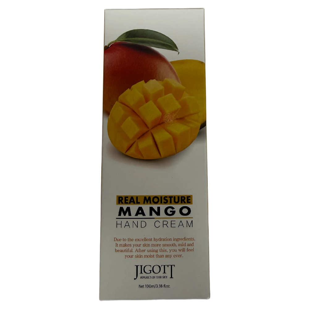 Jigott Real Moisture Mango Hand Cream 100ml Nourishing Hydration