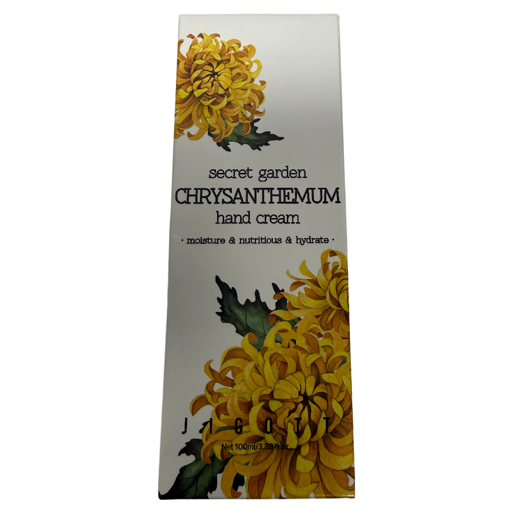 Jigott Secret Garden Chrysanthemum Hand Cream 100ml Moisturising Care