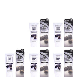 Jigott Pure Clean Charcoal Peel Off Mask 180ml Bundle Pack of 5 Deep Cleansing