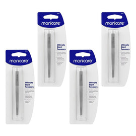 Manicare Ultimate Slant Tweezers x 3 Bundle of 4