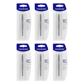 Manicare Ultimate Slant Tweezers x 3 Bundle of 6