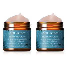 Antipodes Baptise H20 Ultra Hydrating Water Gel 60mL Pack of 2