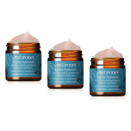 Antipodes Baptise H20 Ultra Hydrating Water Gel 60mL Pack of 3