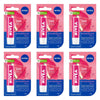 NIVEA 24h Melt-In Moisture Lip Balm Watermelon Shine 4.8g Pack of 6