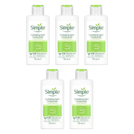 Simple Kind to Skin Hydrating Light Moisturiser 125mL Pack of 5