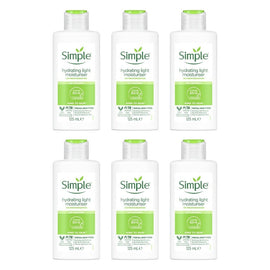 Simple Kind to Skin Hydrating Light Moisturiser 125mL Pack of 6