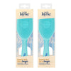 Lady Jayne Tangle Pro Wet Detangling Brush Baby Blue, Lilac and Pink Pack of 2