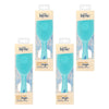 Lady Jayne Tangle Pro Wet Detangling Brush Baby Blue, Lilac and Pink Pack of 4