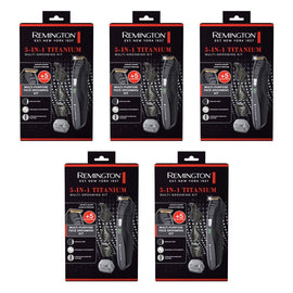 Remington 5-in-1 Titanium Multi-Grooming Kit Pack of 5