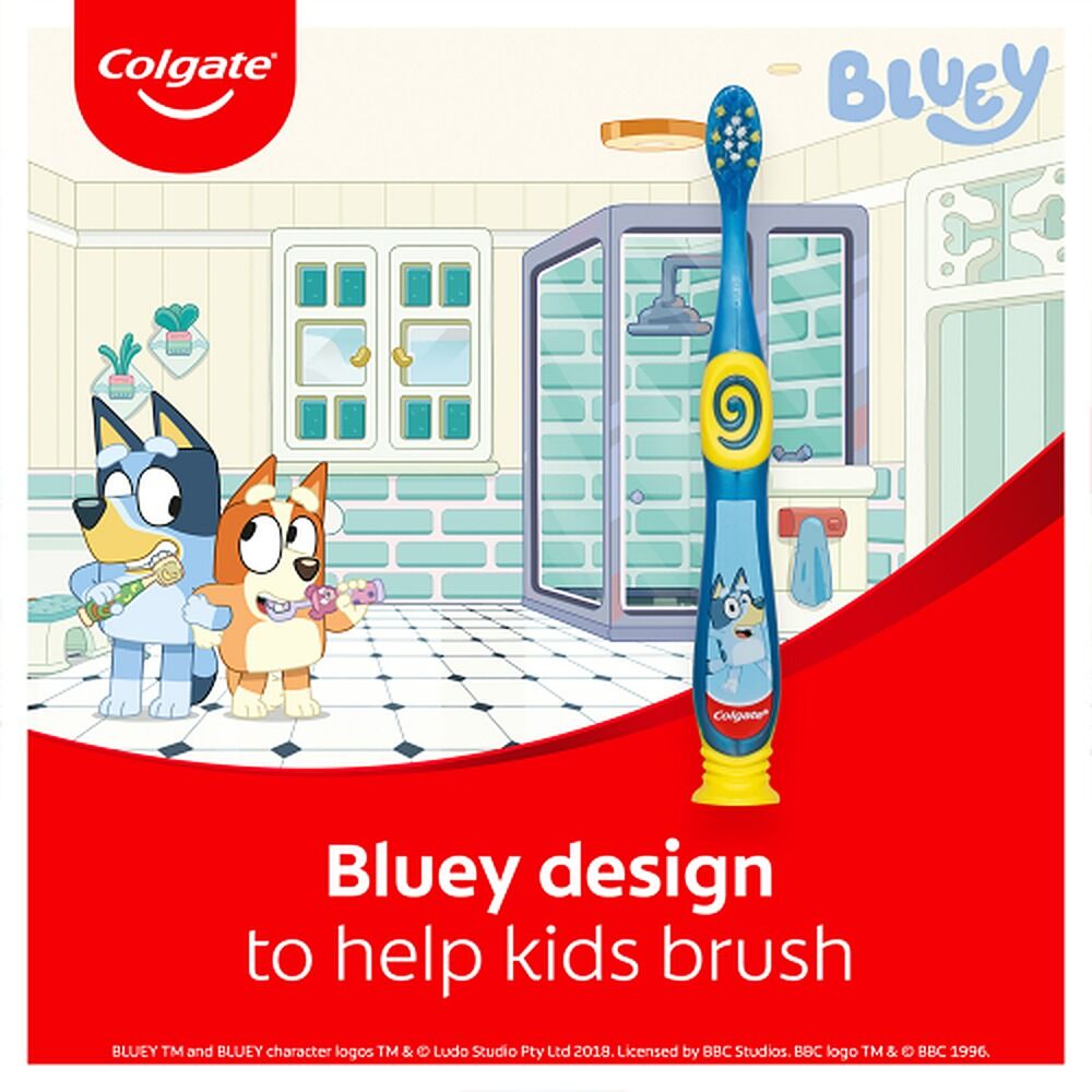 Colgate Kids Junior Bluey Toothbrush Extra Soft