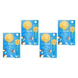 Bondi Sands Coconut Lip Balm SPF50+ 10g Pack of 4