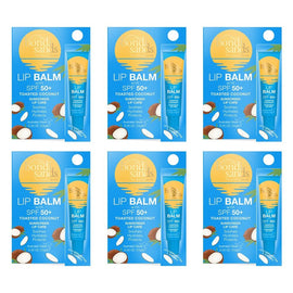 Bondi Sands Coconut Lip Balm SPF50+ 10g Pack of 6
