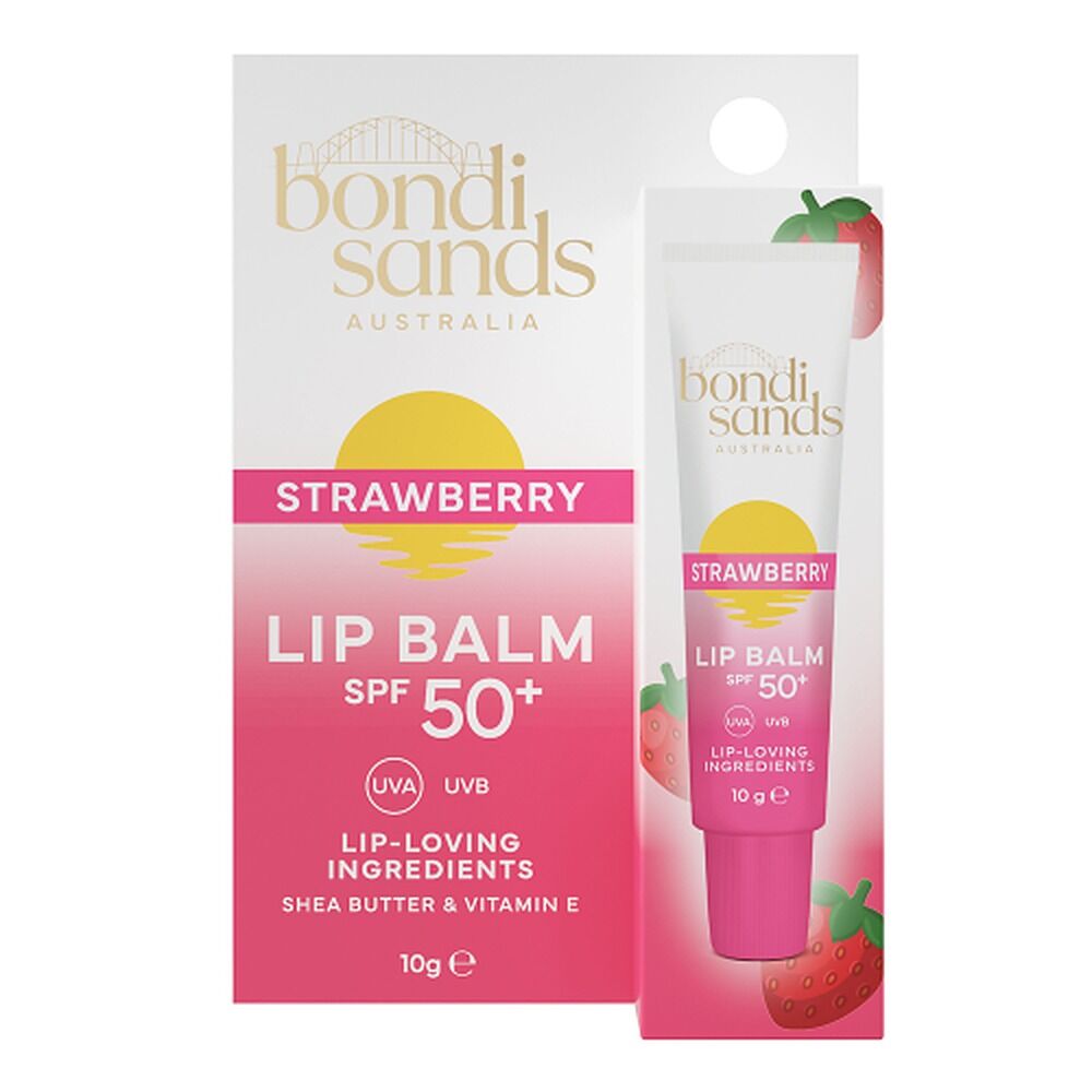 Bondi Sands Strawberry Lip Balm SPF50+ 10g