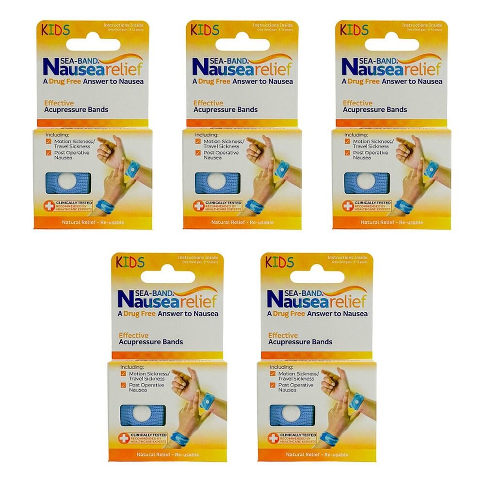 Sea Band Nausea Relief Children Pack of 5